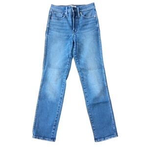MadeWell Women's Jeans Denim Blue Stovepipe Size 24 Great Shape